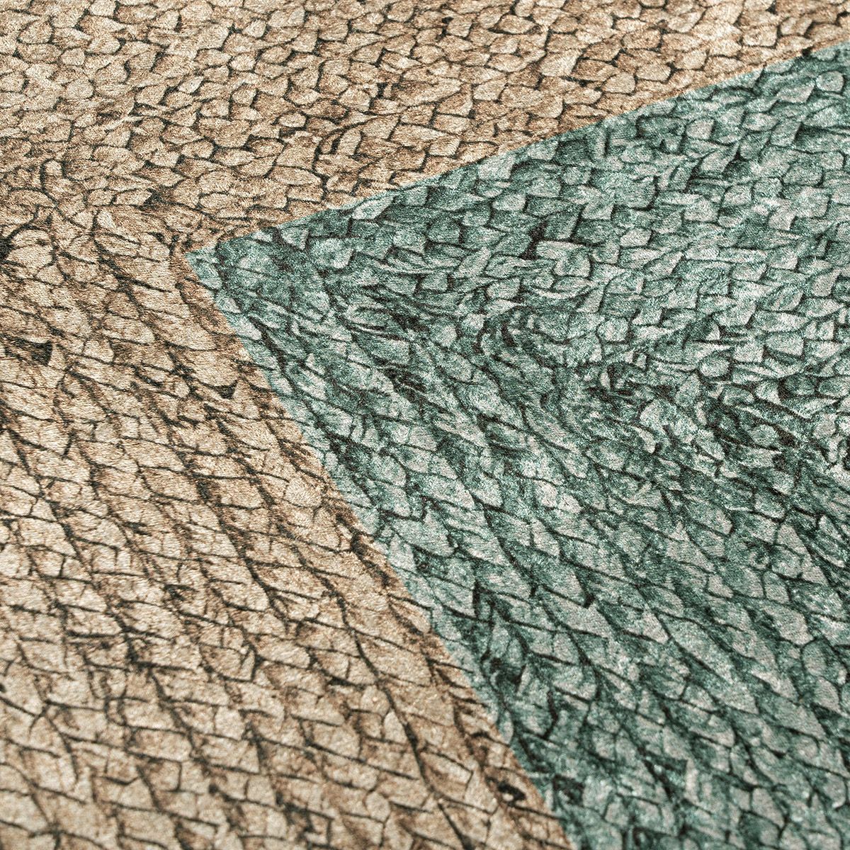 Beauty Home Ροτόντα 90x90 Jute Art 9131 Μπεζ,Βεραμάν - Image 2