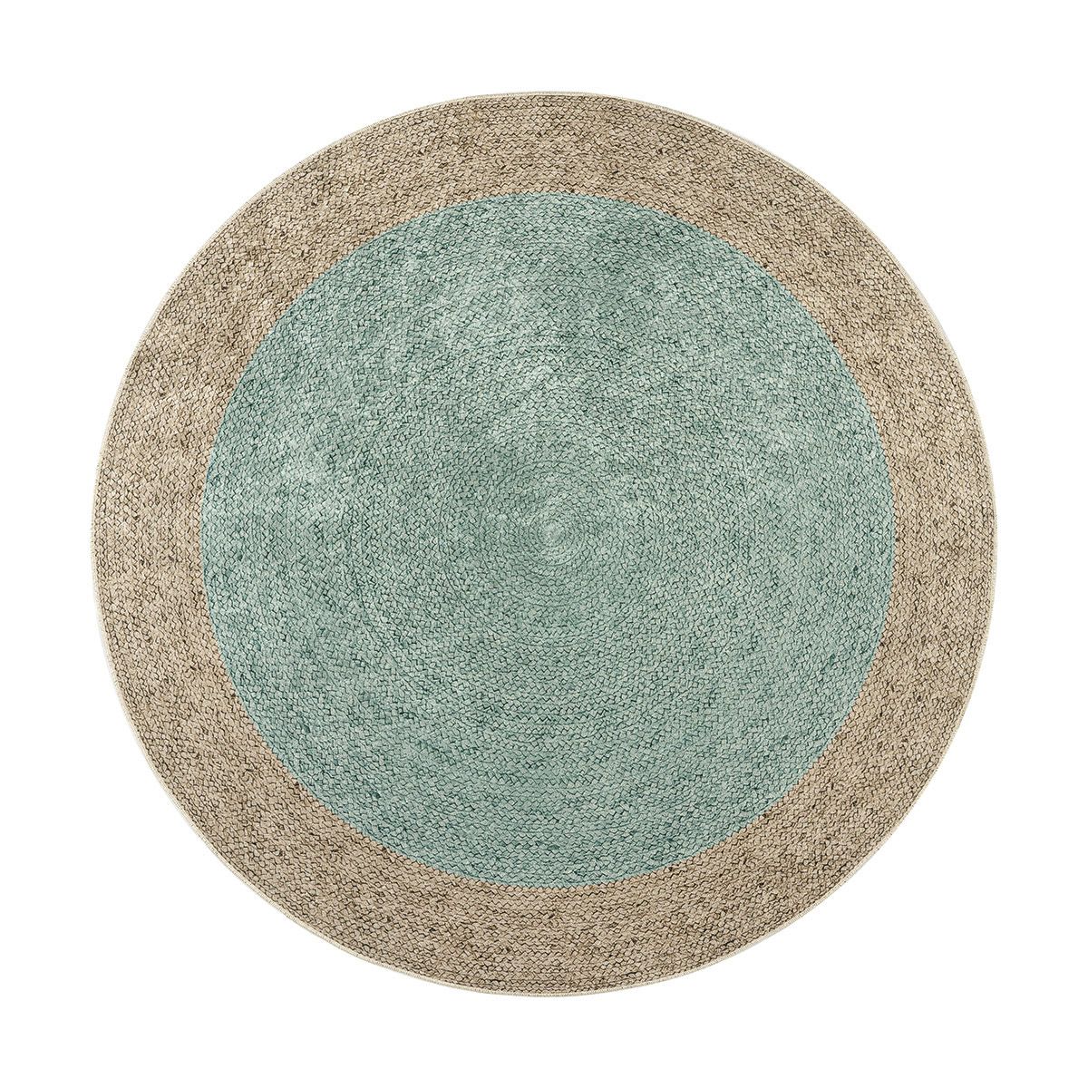 Beauty Home Ροτόντα 90x90 Jute Art 9131 Μπεζ,Βεραμάν