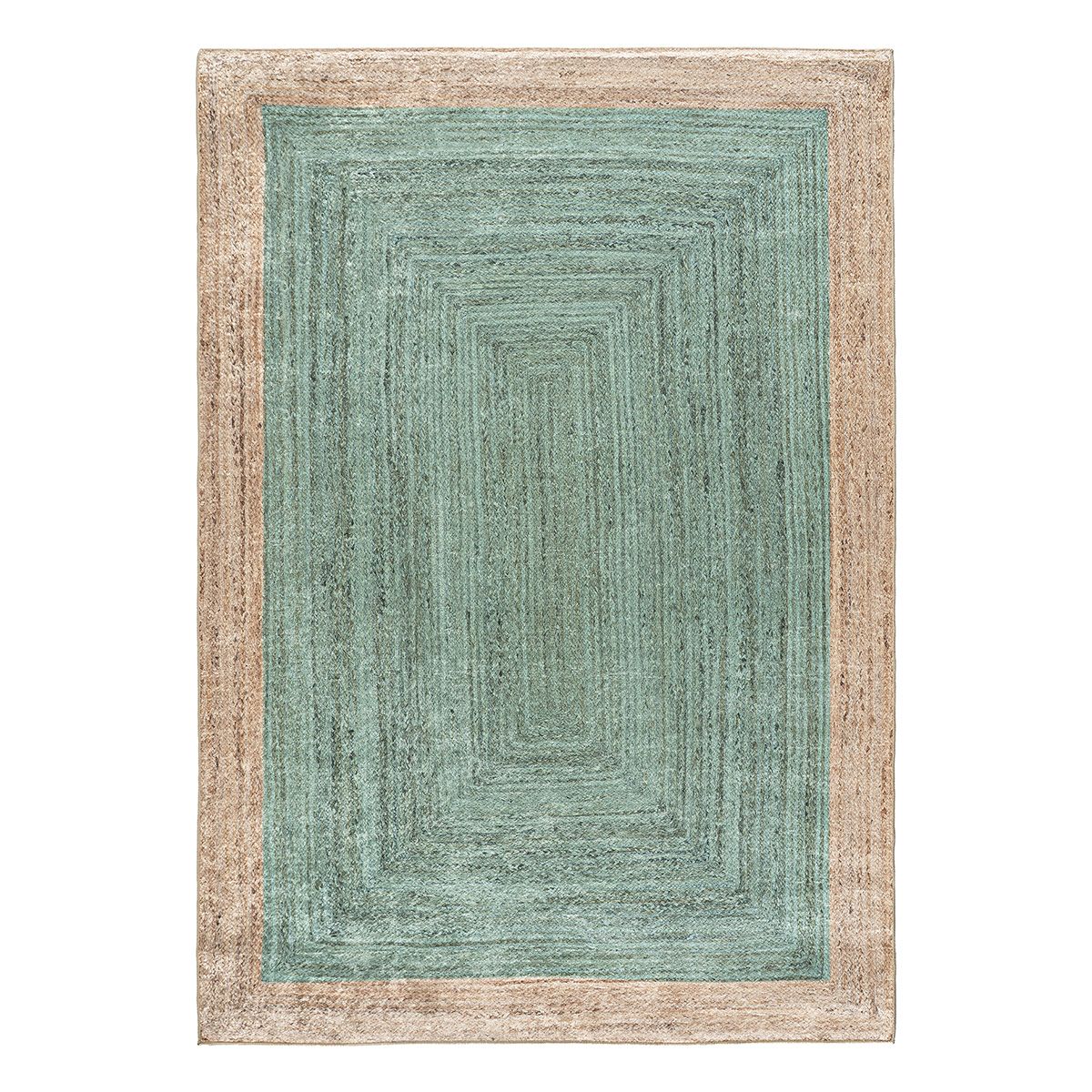 Beauty Home Χαλί Tropic Art 9139 133x190 Μπεζ,Βεραμάν