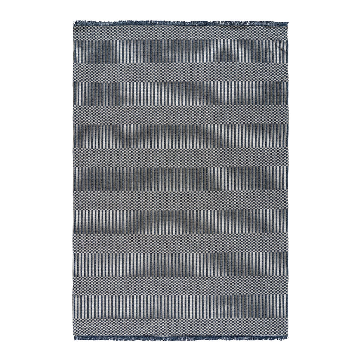Beauty Home Χαλί βαμβακερό Cocotton 9229 Γκρι,Μπλε