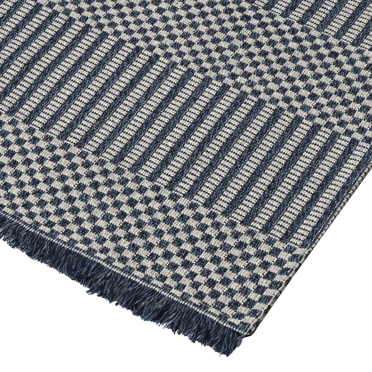Beauty Home Χαλί βαμβακερό Cocotton 9229 Γκρι,Μπλε - Image 2