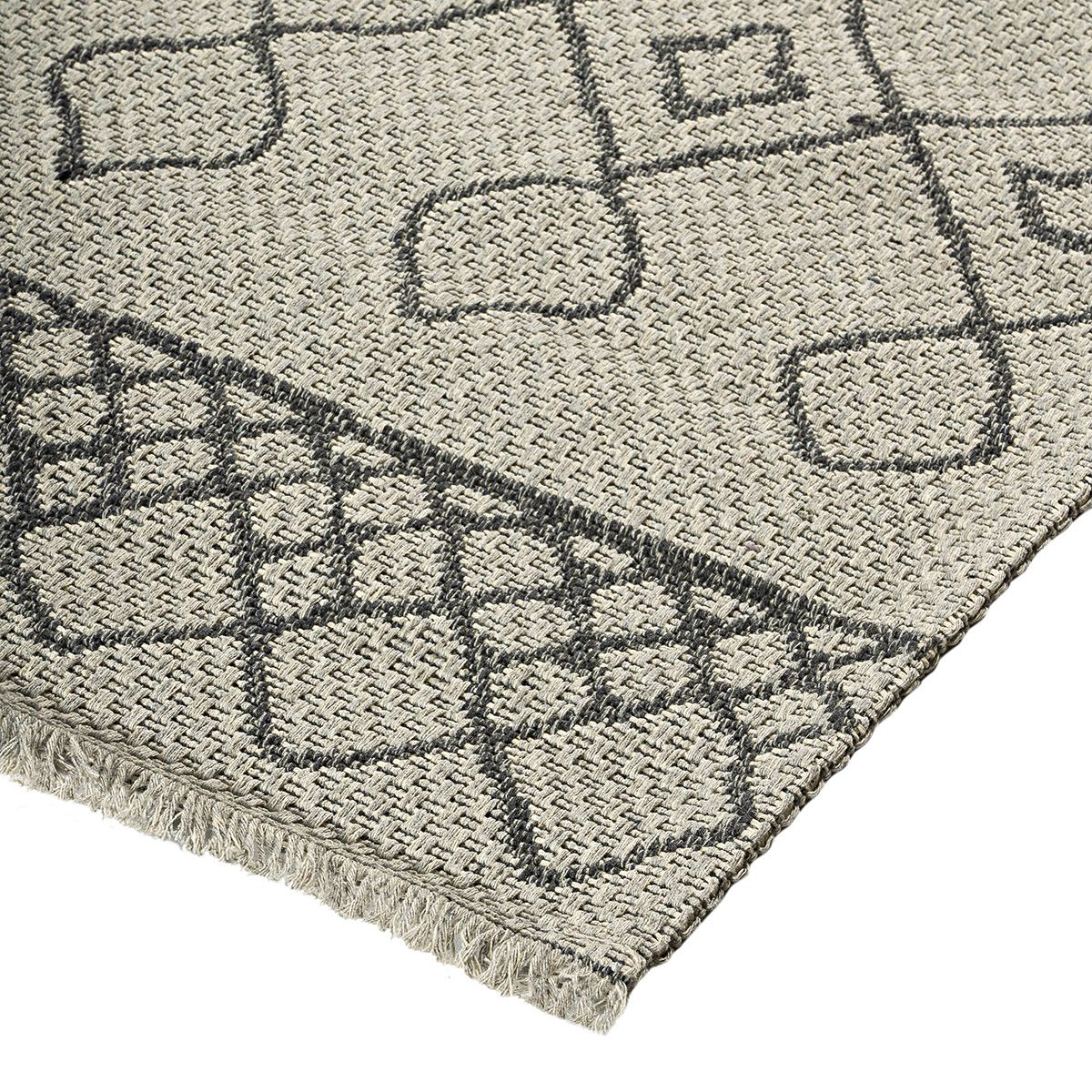Beauty Home Χαλί βαμβακερό Cocotton 9231 125x180 Γκρι - Image 2