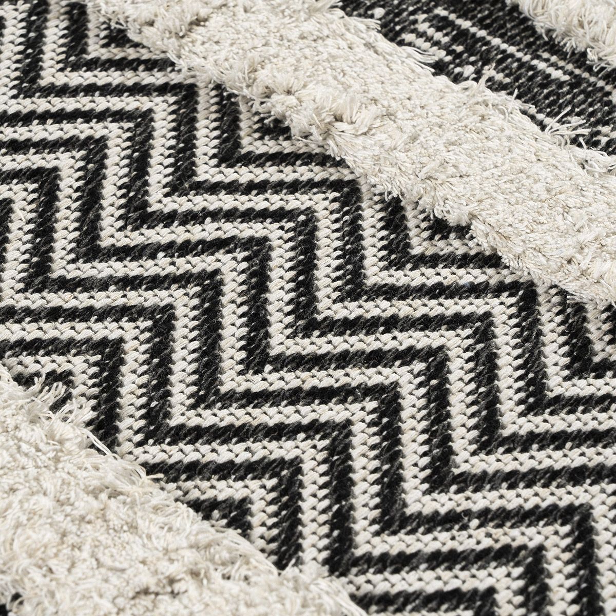 Beauty Home Χαλί βαμβακερό Morocotton 9241 Γκρι - Image 3