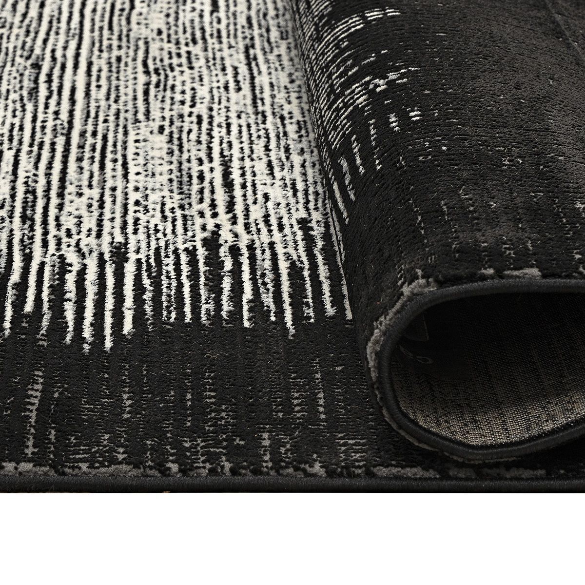 Beauty Home Σετ Κρεβ/ρας 3τμχ Prestige Art 9321 Grey Black - Γκρι Μαύρο - Image 3