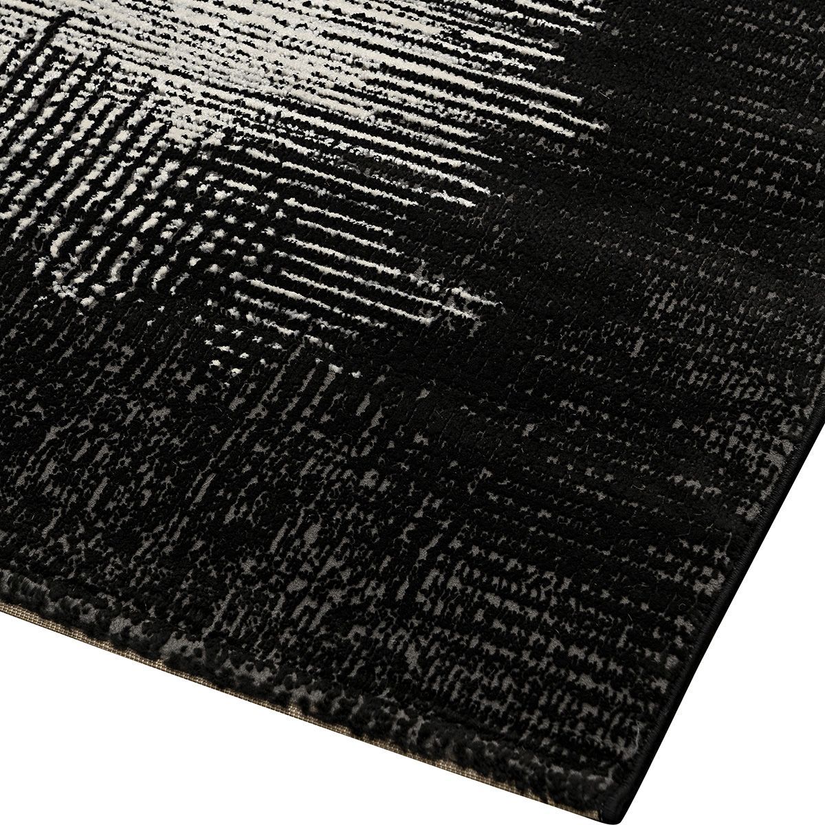 Beauty Home Σετ Κρεβ/ρας 3τμχ Prestige Art 9321 Grey Black - Γκρι Μαύρο - Image 4