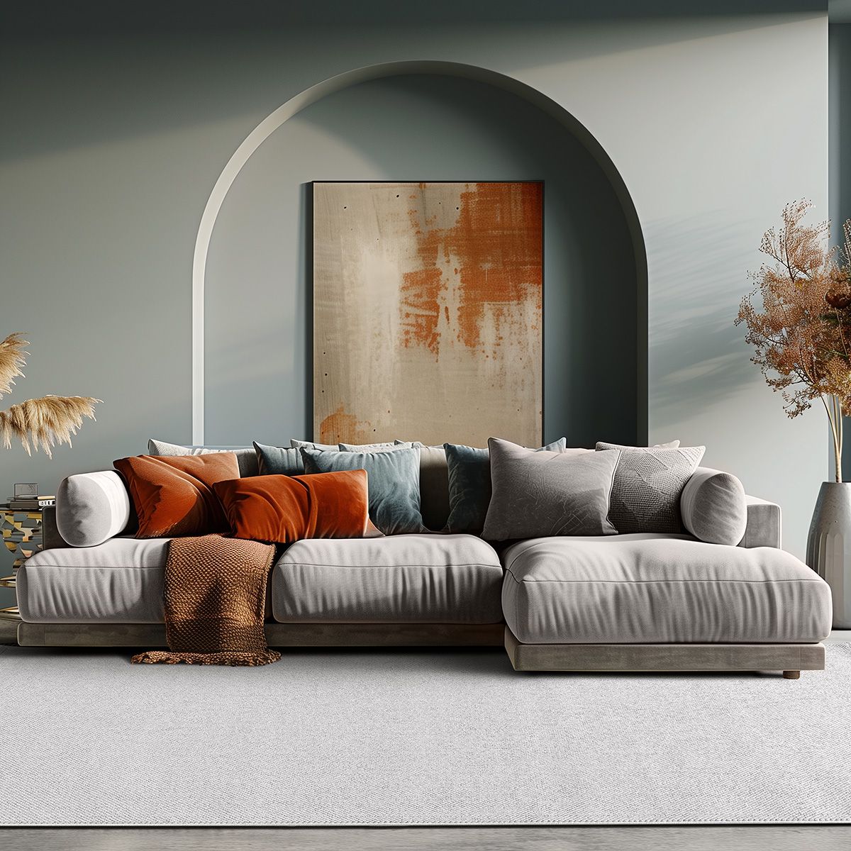 Beauty Home Πατάκι Rustic Art 9331 67x140 Λευκό - Image 2