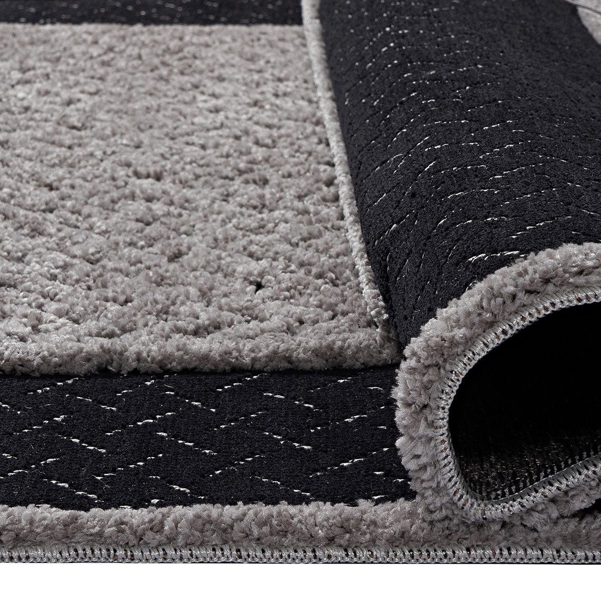 Beauty Home Χαλί Noir Art 9437 165x230 Black Μαύρο - Image 4
