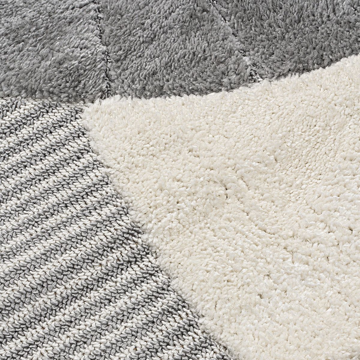 Beauty Home Ροτόντα Loop Art 9556 133x133 Grey White Γκρι Λευκό - Image 3