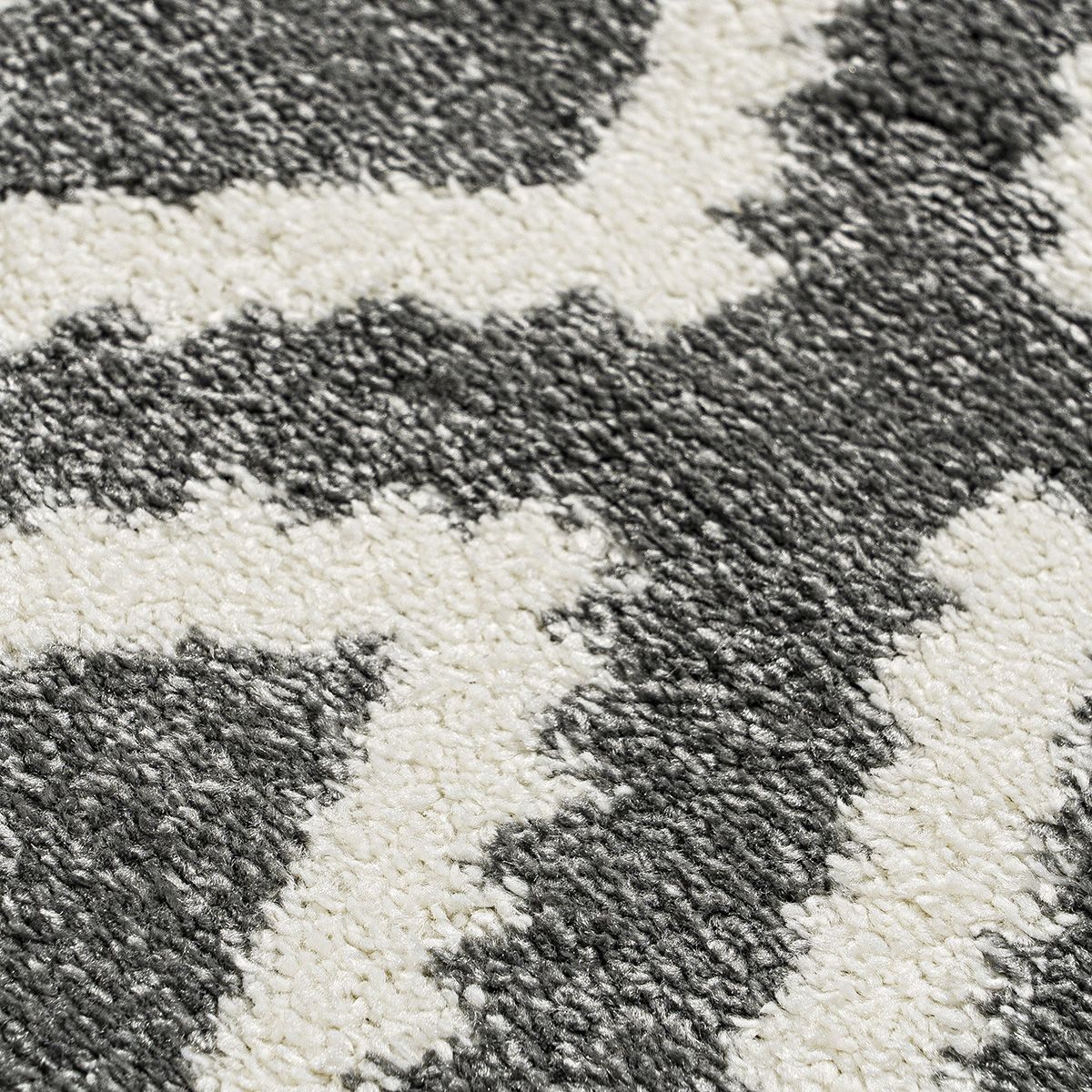 Beauty Home Πατάκι Vibe Art 9576 67x150 Grey White Γκρι Λευκό - Image 4