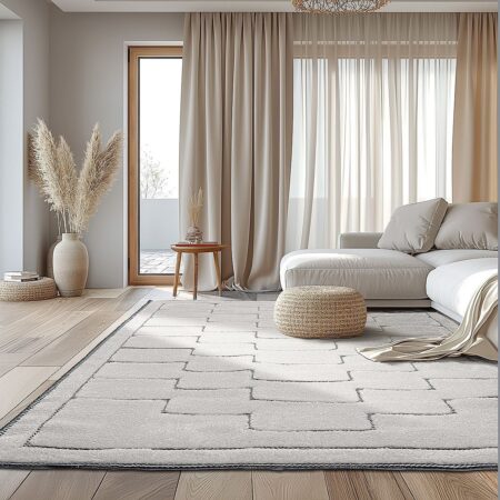 Beauty Home Πατάκι Cozy Art 9636 67x220 Εκρού