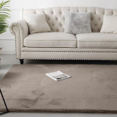 Beauty Home Σετ Κρεβ/ρας 3τμχ Rabbit Art 9642 Μόκα