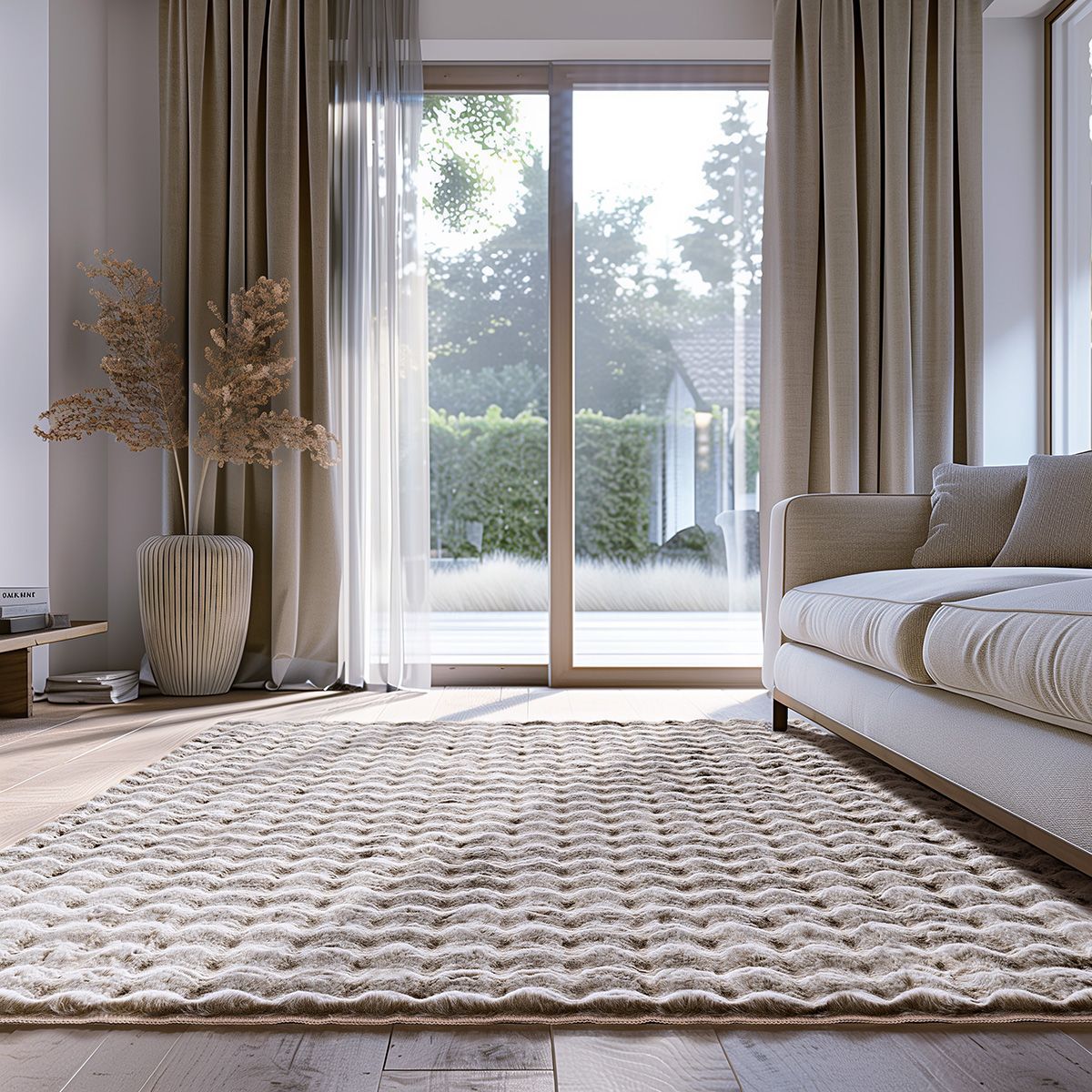 Beauty Home Πατάκι Motion Art 9648 67x140 Μπεζ - Image 2