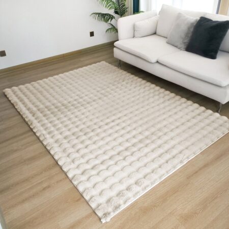 Beauty Home Σετ Κρεβ/ρας 3τμχ Bubble Art 9662 Εκρού