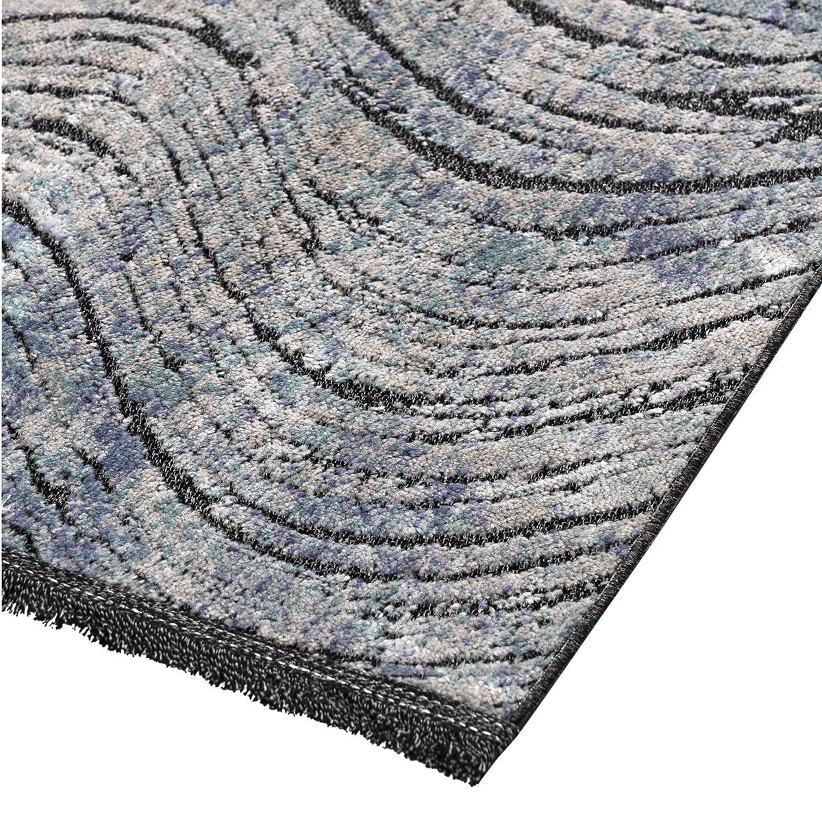 Beauty Home Πατάκι Boutique Art 9824 80x150 Βεραμάν,Μπλε - Image 3