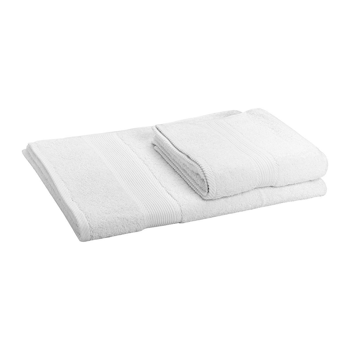 Beauty Home Πετσέτα Μπάνιου Ξενοδοχείου Fluffy 550gsm 100% Cotton 70x140 Λευκό