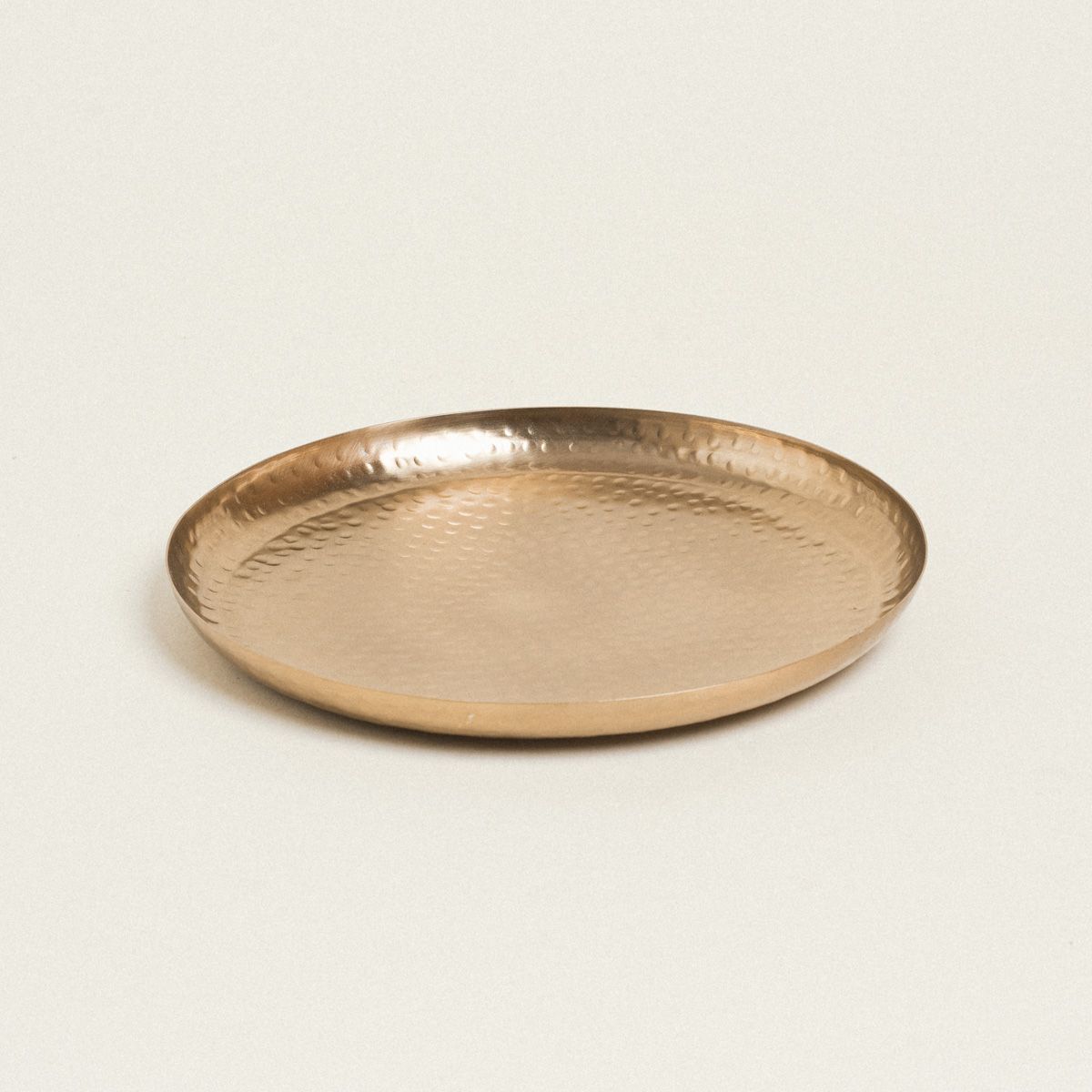 Beauty Home ΔΙΣΚΟΣ ΜΕΤΑΛΛΙΚΟΣ ΧΡΥΣΟΣ 26 cm