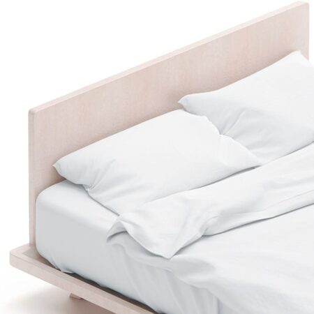 Beauty Home Σεντόνι Ξενοδοχείου Κing Size Direct Art Ε1065 CVC 70% Cot - 30% Pol 275x270 Λευκό