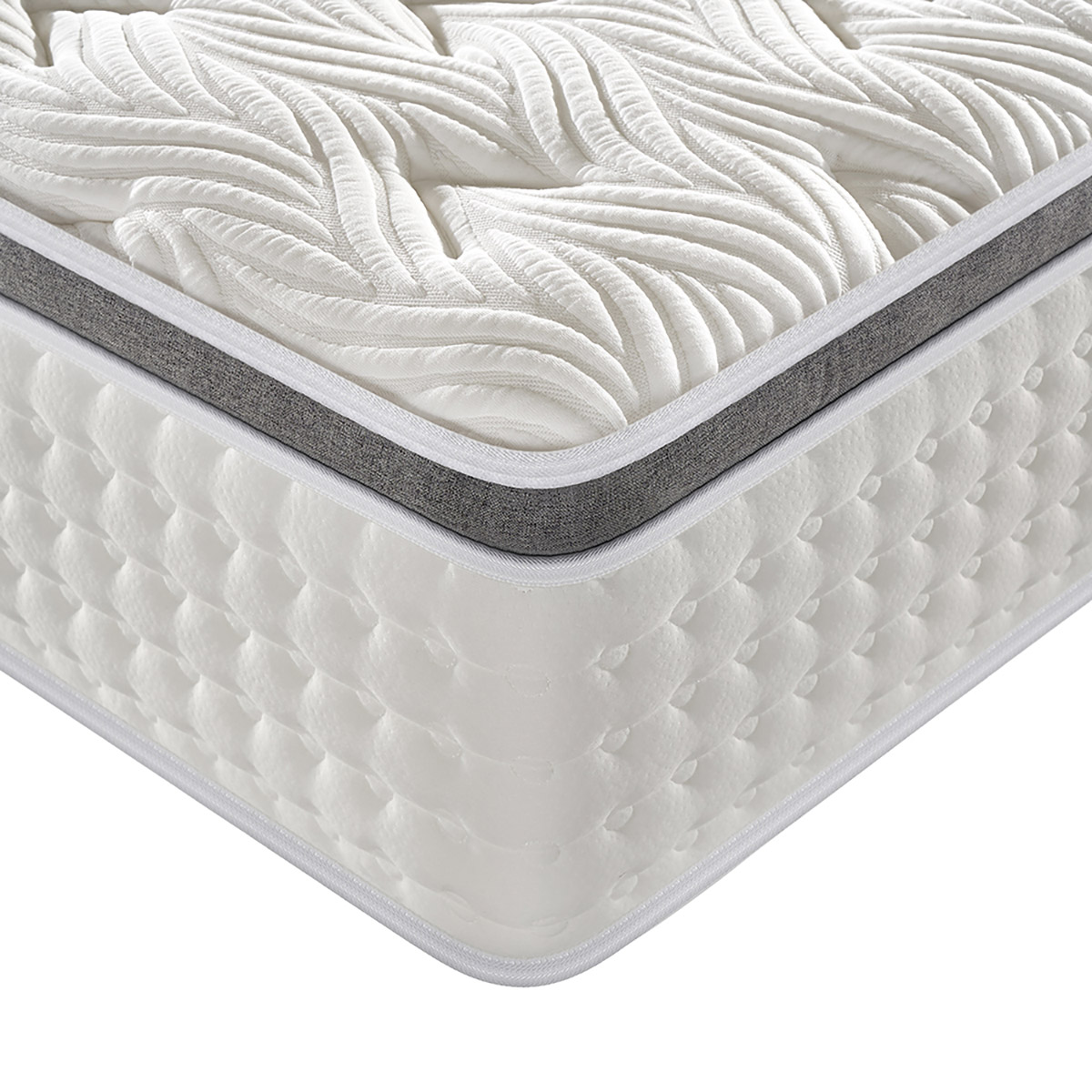Beauty Home Στρώμα Luxe King Size 180x200x36 Λευκό - Image 4