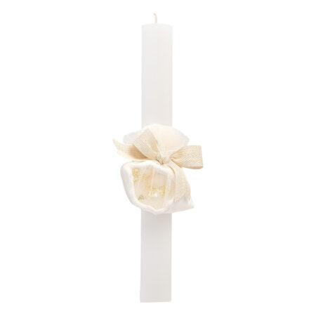 Beauty Home ΛΑΜΠΑΔΑ ΛΕΥΚΗ 33cm ΚΟΧΥΛΙ