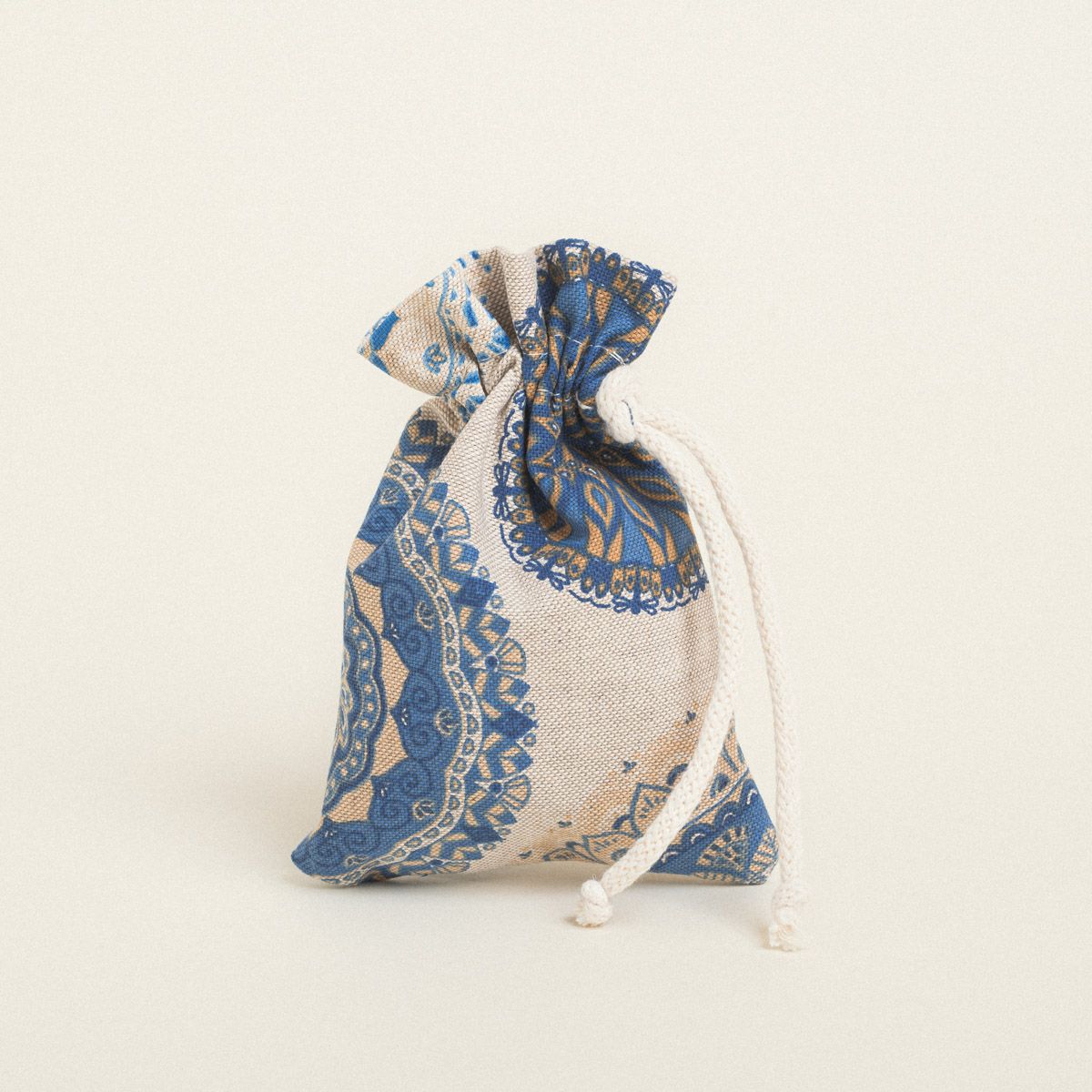 Beauty Home ΠΟΥΓΚΙ ΜΕ ΚΟΡΔΟΝΙ 12 x 17 cm ΜΠΛΕ ΜΑΝΤΑΛΑ - Image 2
