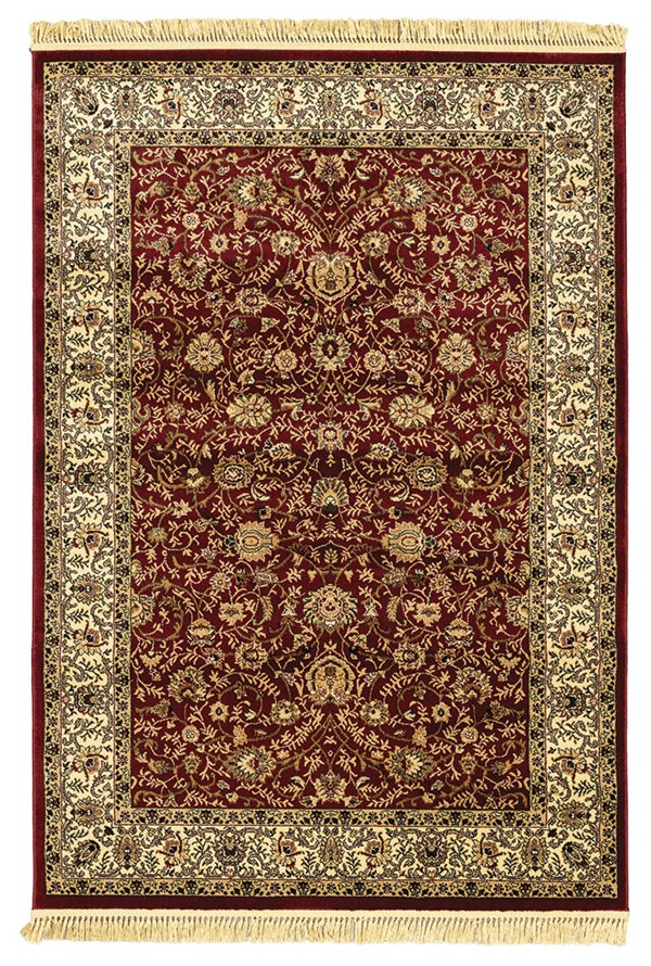 ΧΑΛΙ PERSIA 1533 BURGUNDY ΜΕ ΚΡΟΣΣΙ - 160X230 NewPlan