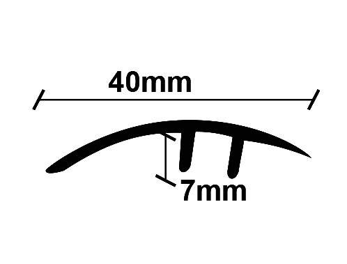 ΠΡΟΦΙΛ LAMINATE ΑΝΙΣΟΠΕΔΟ ΑΣΗΜΙ 40Χ2750mm NewPlan