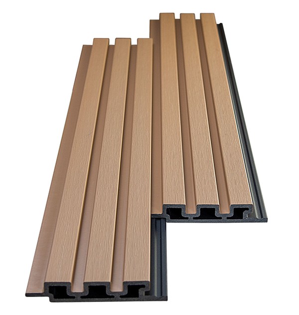 WPC PANEL 2ης ΓΕΝΙΑΣ ΜΕ 3D ΠΗΧΑΚΙΑ 25/147.5mm OAK 5580 NewPlan