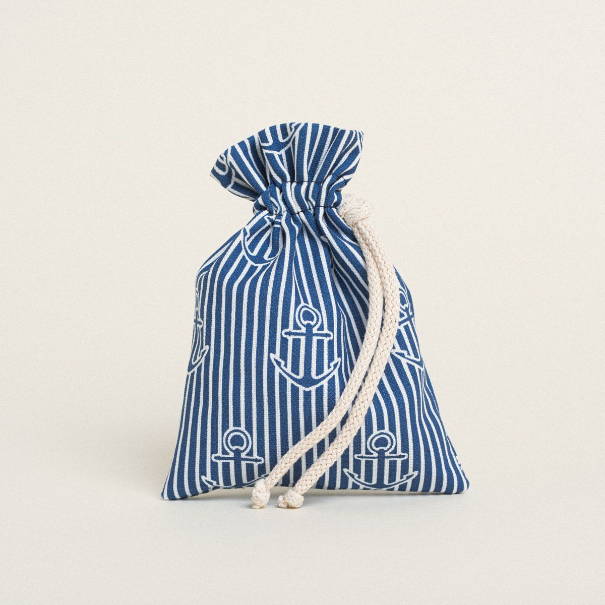 Beauty Home ΠΟΥΓΚΙ ΜΕ ΚΟΡΔΟΝΙ 12 x 17 cm ΑΓΚΥΡΑ ΡΙΓΕ ΜΠΛΕ