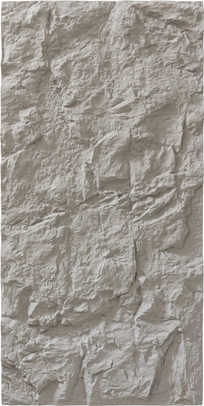 PANEL PU ΤΕΧΝΗΤΗΣ ΠΕΤΡΑΣ 334040 ROCK STONE 600/1200mm LIGHT GREY NewPlan