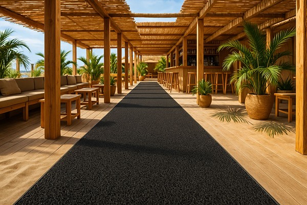 ΠΛΑΣΤΙΚΟ ΔΑΠΕΔΟ SPAGHETTI 15mm BLACK 1.22M NewPlan - Image 4