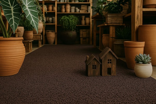 ΠΛΑΣΤΙΚΟ ΔΑΠΕΔΟ SPAGHETTI 15mm BROWN 1.22M NewPlan - Image 3
