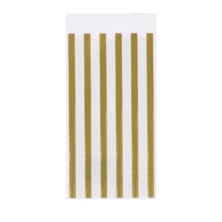 Beauty Home 10 Σακούλες με λαδι Ρίγες 8,5x16cm – Κατάλληλες για Τρόφιμα
