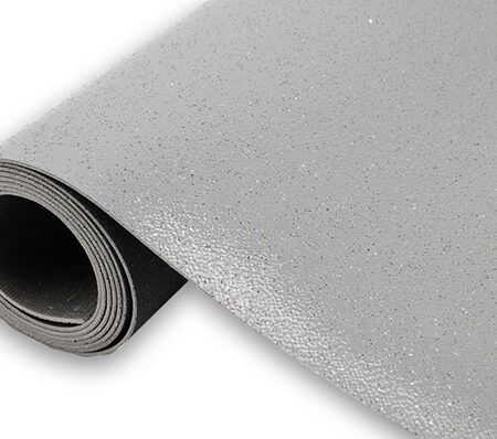 ΑΝΤΙΟΛΙΣΘΗΡΟ ΠΛΑΣΤΙΚΟ ΔΑΠΕΔΟ 1.5mm SPARKLE GREY  2M NewPlan