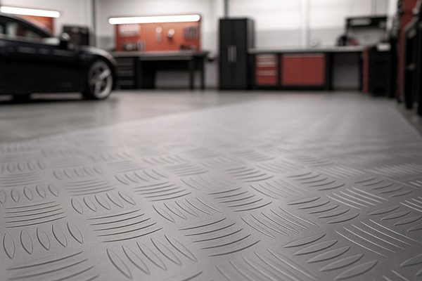 ΠΛΑΣΤΙΚΟ ΔΑΠΕΔΟ ΛΑΜΑΡΙΝΑ 1mm DK.GREY 2M NewPlan - Image 2