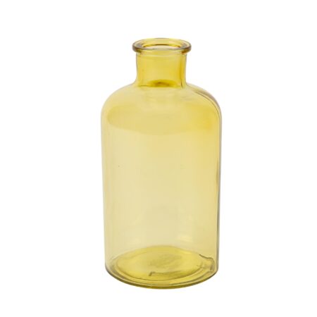 Beauty Home Μπουκάλι γυάλινο Jules – Κίτρινο Ø8,3x16cm – 500ml