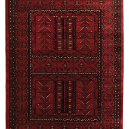 ΧΑΛΙ PERSIA 2288 BURGUNDY ΜΕ ΚΡΟΣΣΙ - SET067(2x140,1x200)  NewPlan
