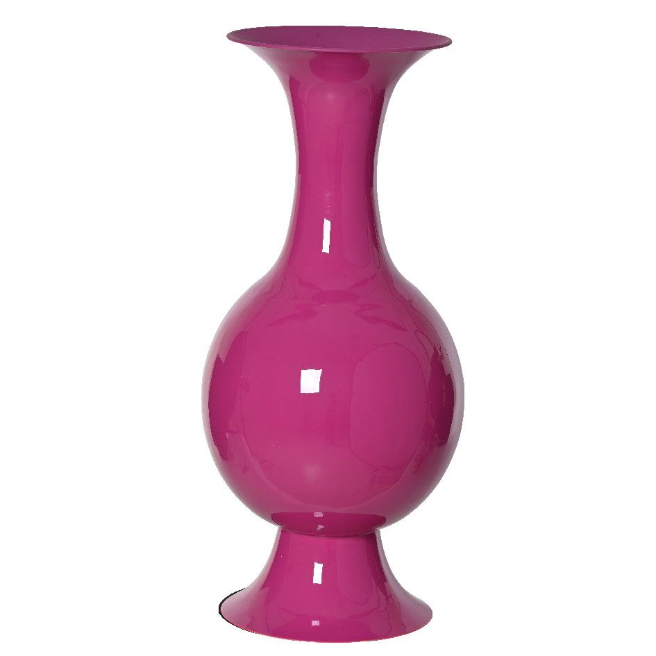 Beauty Home Μεταλλικό Βάζο Φούξια 77 x 39 cm