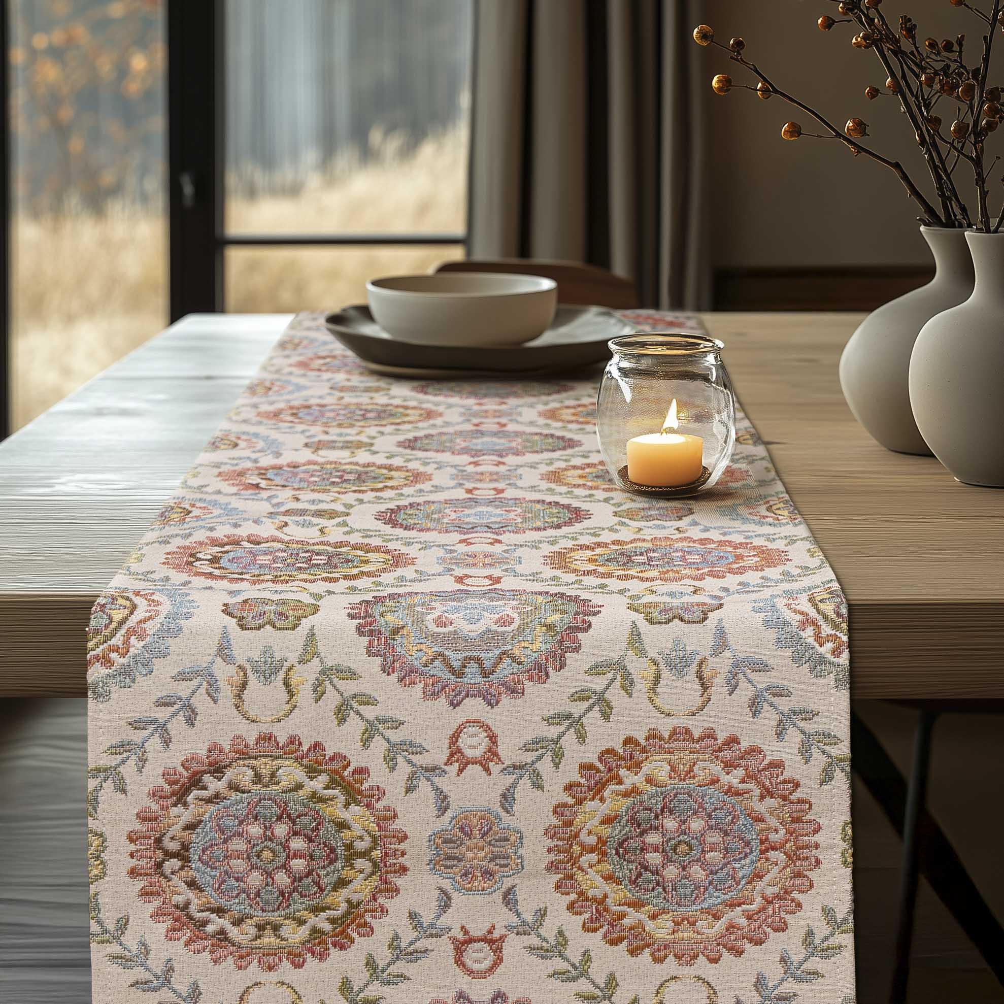 Beauty Home ΡΑΝΝΕΡ ΣΤΟΦΑ ΙΝΔΙΚΟΙ ΚΥΚΛΟΙ - Image 2