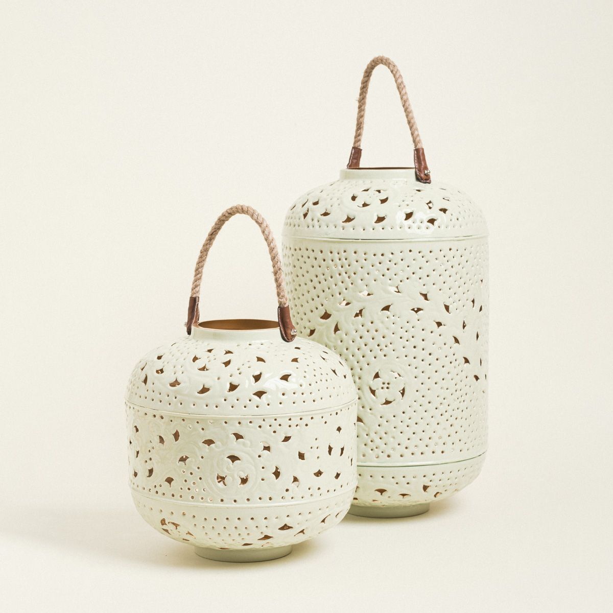 Beauty Home ΦΑΝΑΡΙ ΜΕΤΑΛΙΚΟ ΜΕΝΤΑ 51 x 28 cm - Image 4