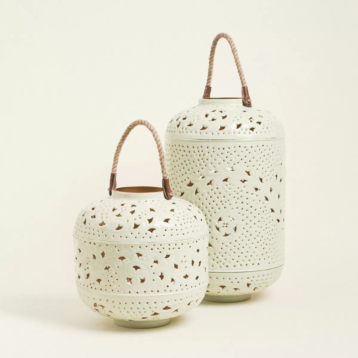 Beauty Home ΦΑΝΑΡΙ ΜΕΤΑΛΙΚΟ ΜΕΝΤΑ 51 x 28 cm - Image 2