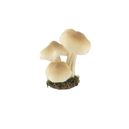 Beauty Home 3 μανιτάρια σε βάση με βρύα Ø7 x 14 cm