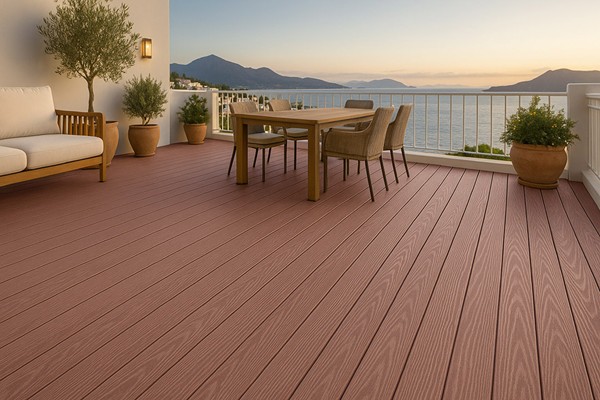 DECK-WPC ΔΑΠΕΔΟΥ ΝΕΑΣ ΓΕΝΙΑΣ 25/146mm L.BROWN 8040 NewPlan - Image 5