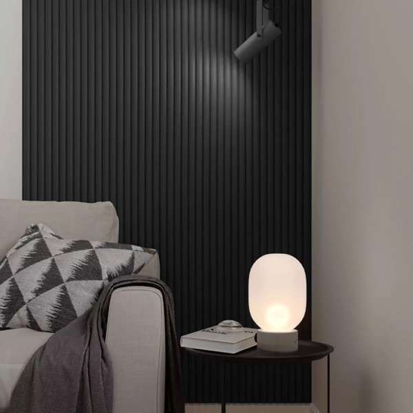 MDF PANEL ME 3D ΠΗΧΑΚΙΑ 805090 WAVE ST 16/119/2750mm BLACK EDITION NewPlan - Image 5