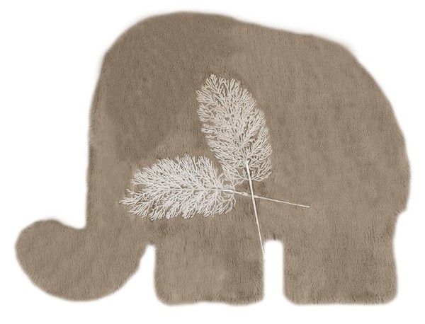 ΧΑΛΙ PUFFY FC25 TAUPE NEW ELEPHANT ANTISLIP - 080X110 NewPlan - Image 5