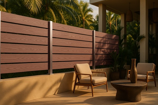 WPC ΠΕΡΙΦΡΑΞΗΣ ΝΕΑΣ ΓΕΝΙΑΣ 21/120mm TEAK 90155 NewPlan - Image 4