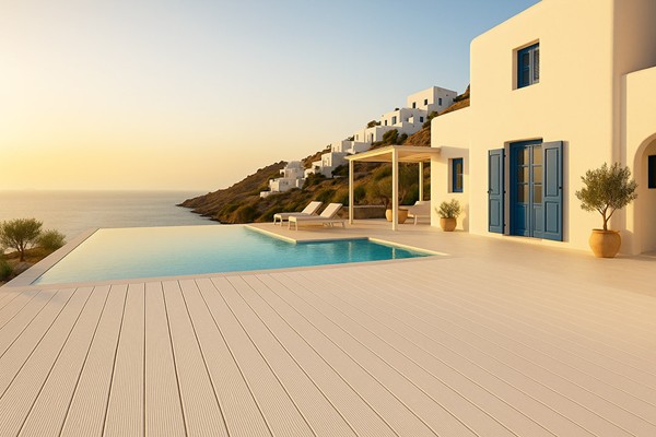 DECK-WPC ΔΑΠΕΔΟΥ 23/140mm WHITE 40130 NewPlan - Image 5