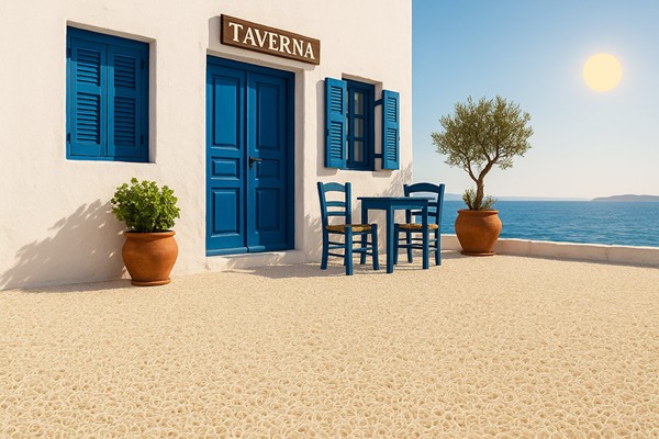 ΠΛΑΣΤΙΚΟ ΔΑΠΕΔΟ SPAGHETTI 12mm WHITE 1.22M NewPlan - Image 2