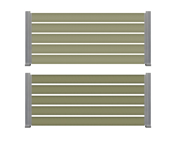 WPC ΠΕΡΙΦΡΑΞΗΣ 20/120mm OLIVE 50170 NewPlan - Image 5