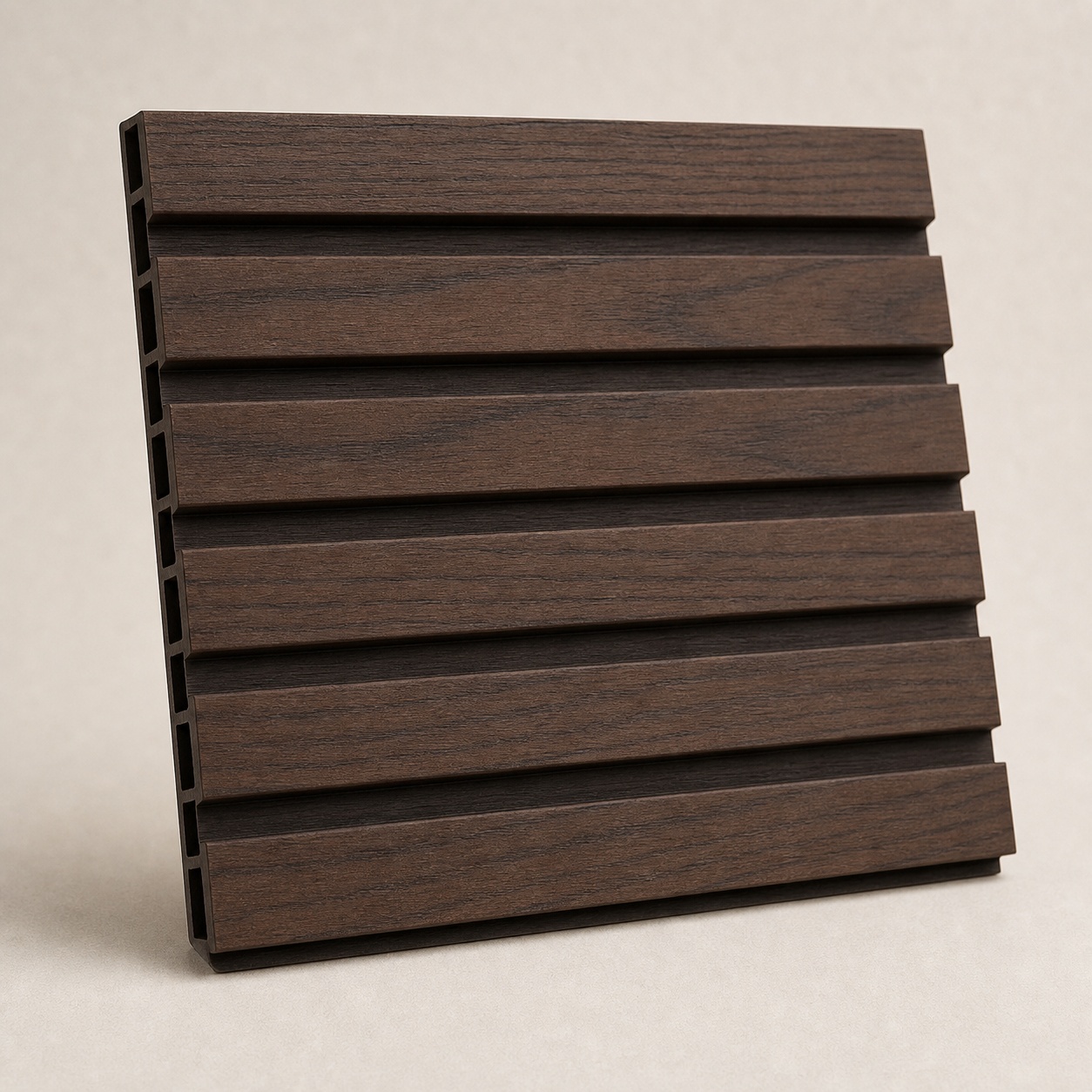 WPC Πάνελ Πηχάκια "Walnut Dark" — 30×270cm