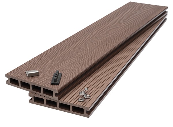 DECK-WPC ΔΑΠΕΔΟΥ ΝΕΑΣ ΓΕΝΙΑΣ 25/146mm L.BROWN 8040 NewPlan - Image 4